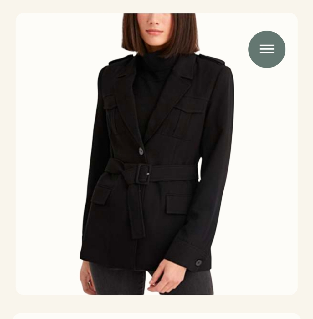 Belted Utility Jacket